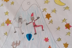 Celia-Algar-Linares-8-Escalando-con-Papa-Noel