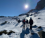 Curso de iniciación al alpinismo invernal