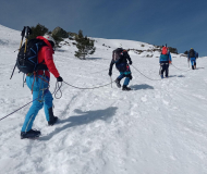Curso de iniciación al alpinismo invernal
