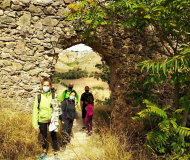 Barranco del río Dulce<br />La hoz de Pelegrina