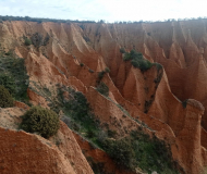 Las cárcavas del Pontón de la Oliva