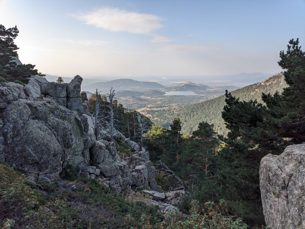vistas desde el paso de la cagalera